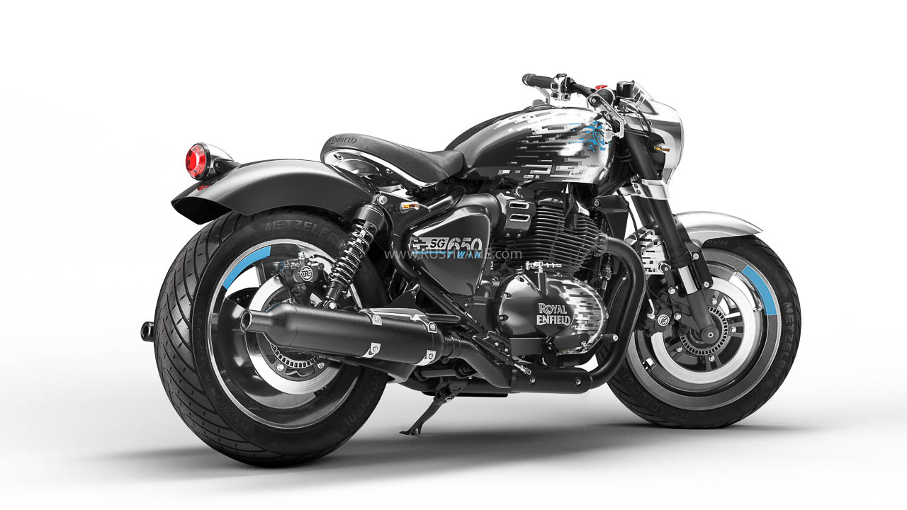 Royal Enfield 650cc Bobber Sg650 Concept 11