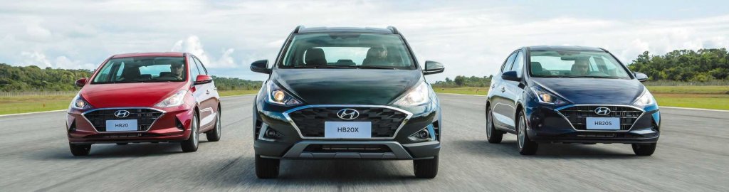 Linha Hyundai Hb20 2020
