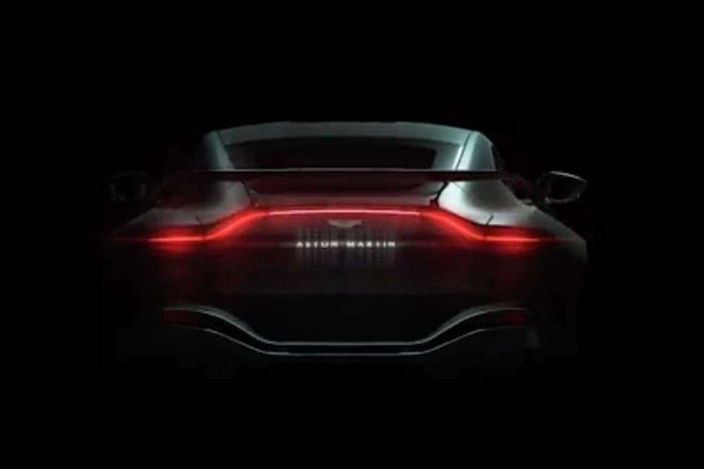 Teaser Aston Martin Vantage V12