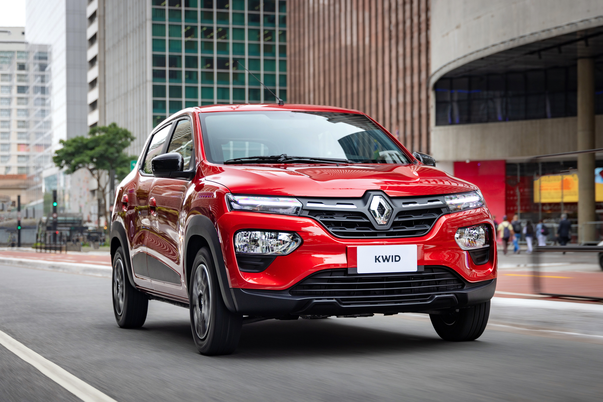 Renault Kwid Intense. Foto: Rodolfo Buhrer/ La Imagem / Renault