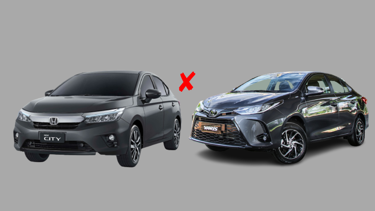 Honda City Exl X Toyota Yaris Xls