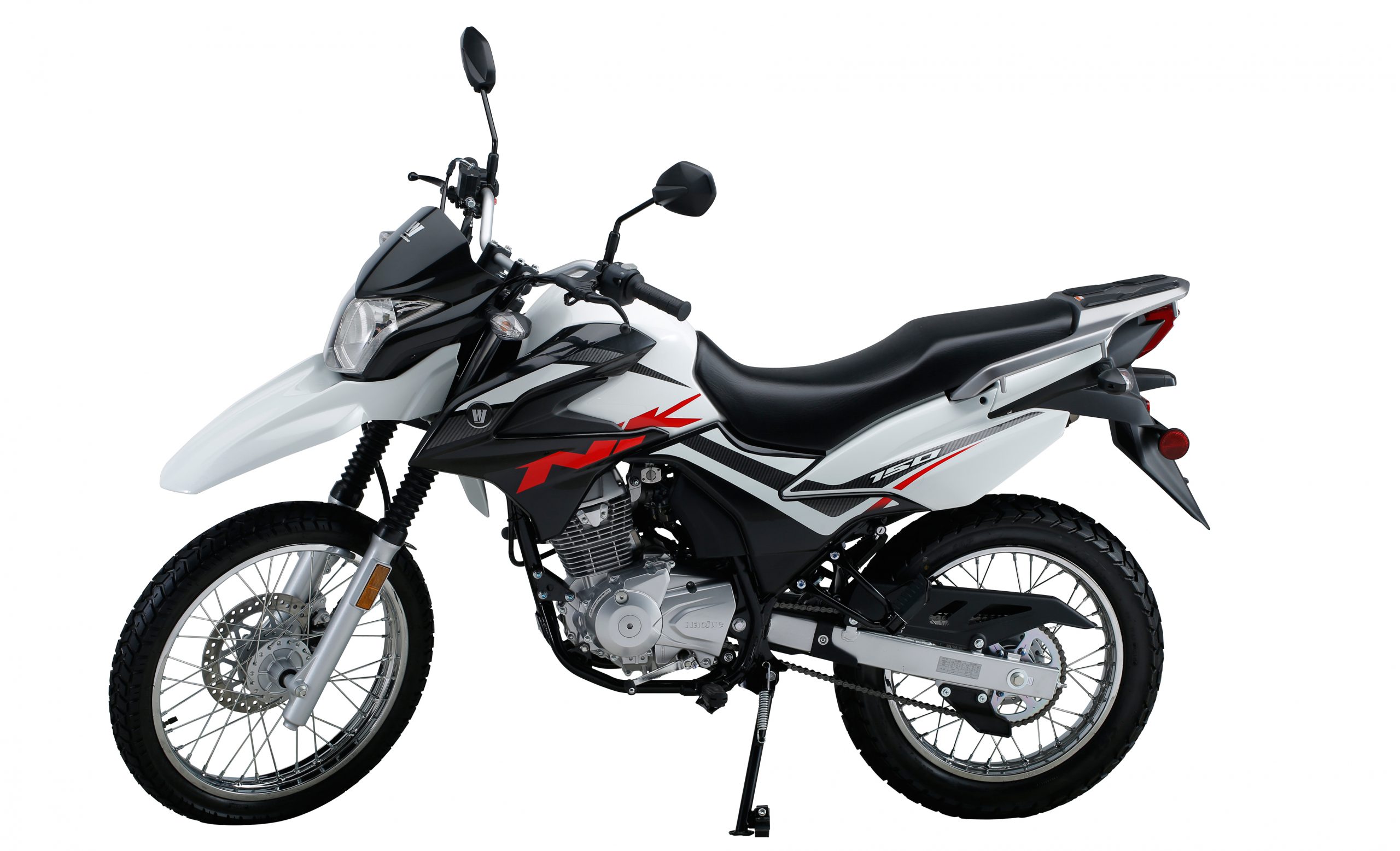 Haojue Nk 150 White Scaled