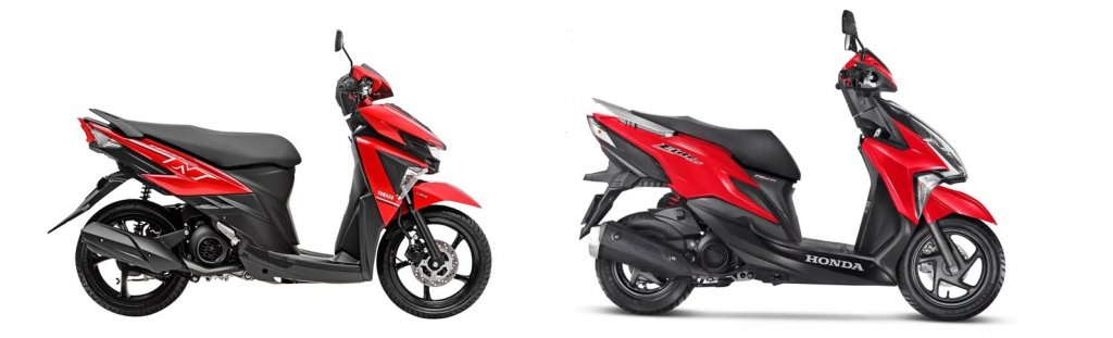Yamaha Neo E Honda Elite