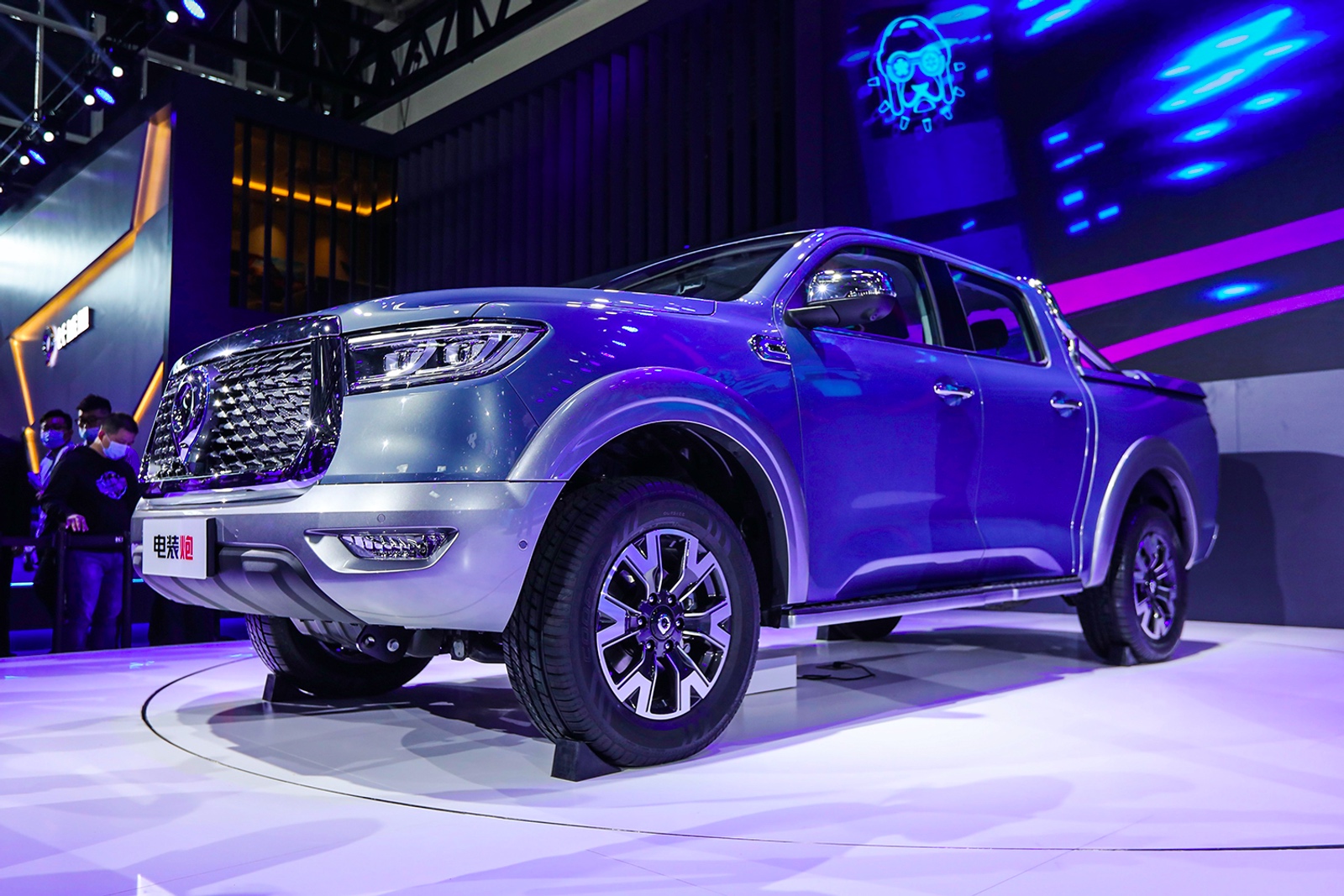 A picape GWM Poer P30 será rival da Hilux e terá motor híbrido a diesel