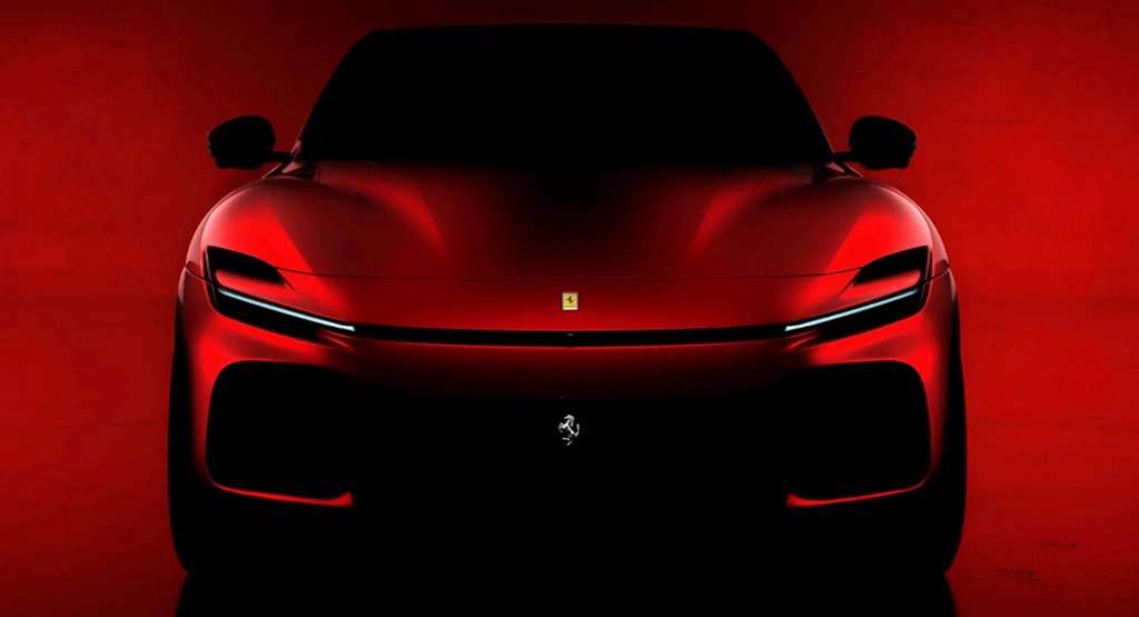 Ferrari Purosangue Teaser Destacada