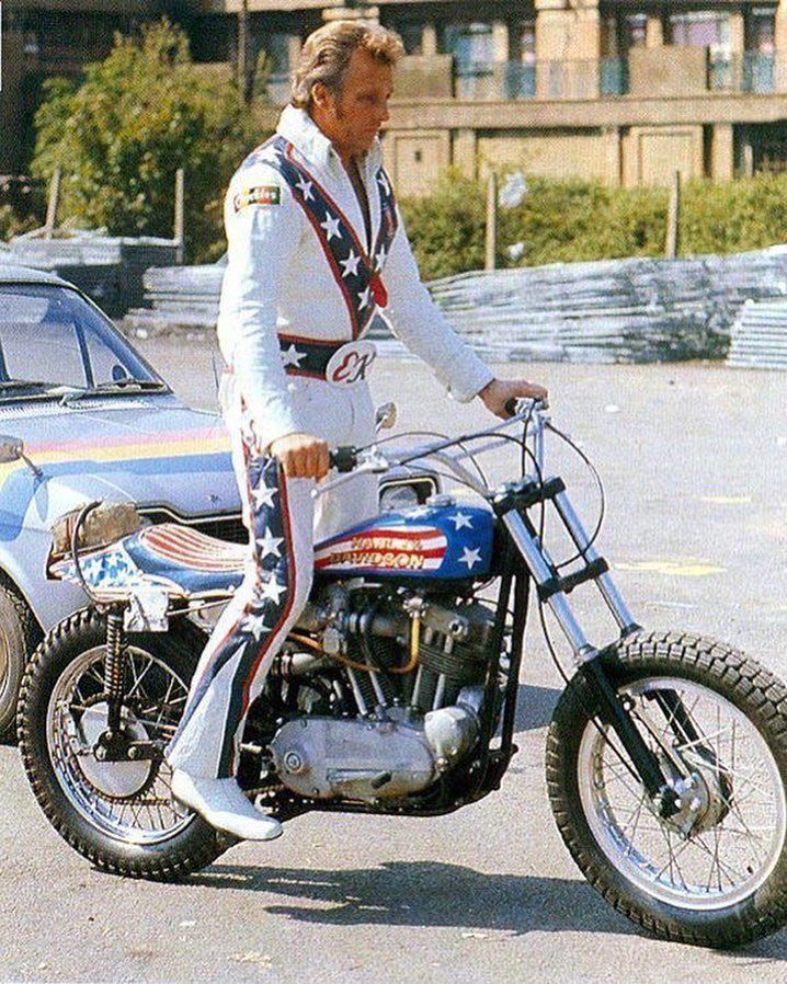 Evel Knievel Harley Davdsion Sportster