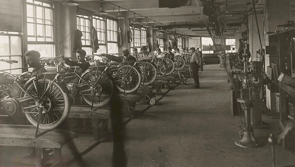 Fábrica Da Harley Em 1918 Copia