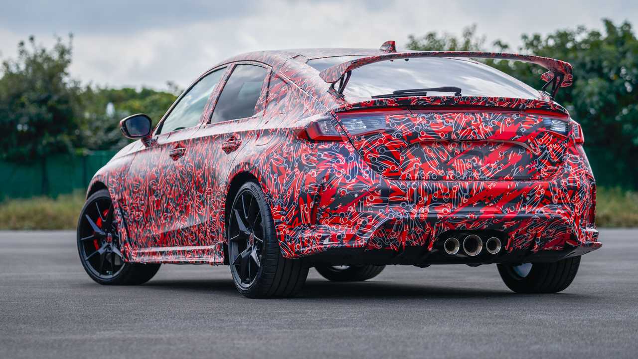 Honda Civic Type R 2023 Traseira