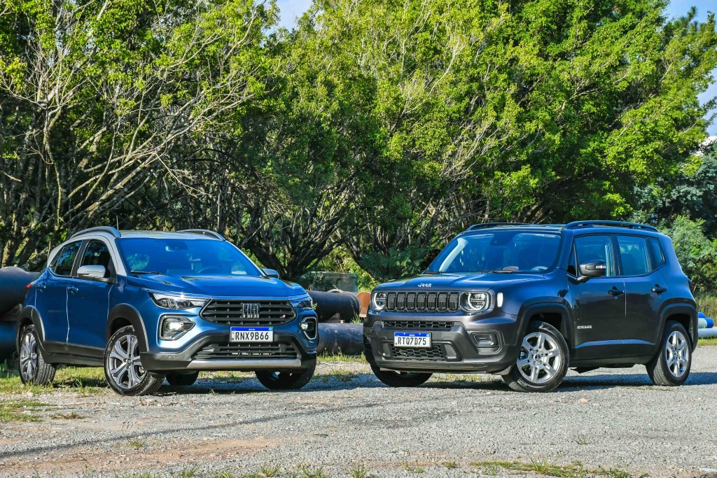 Comparativo Fiat Pulse Impetus X Jeep Renegade Sport 9063