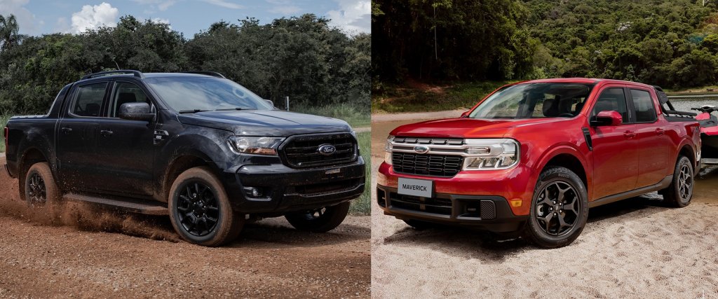 Duelo Ford Dianteira