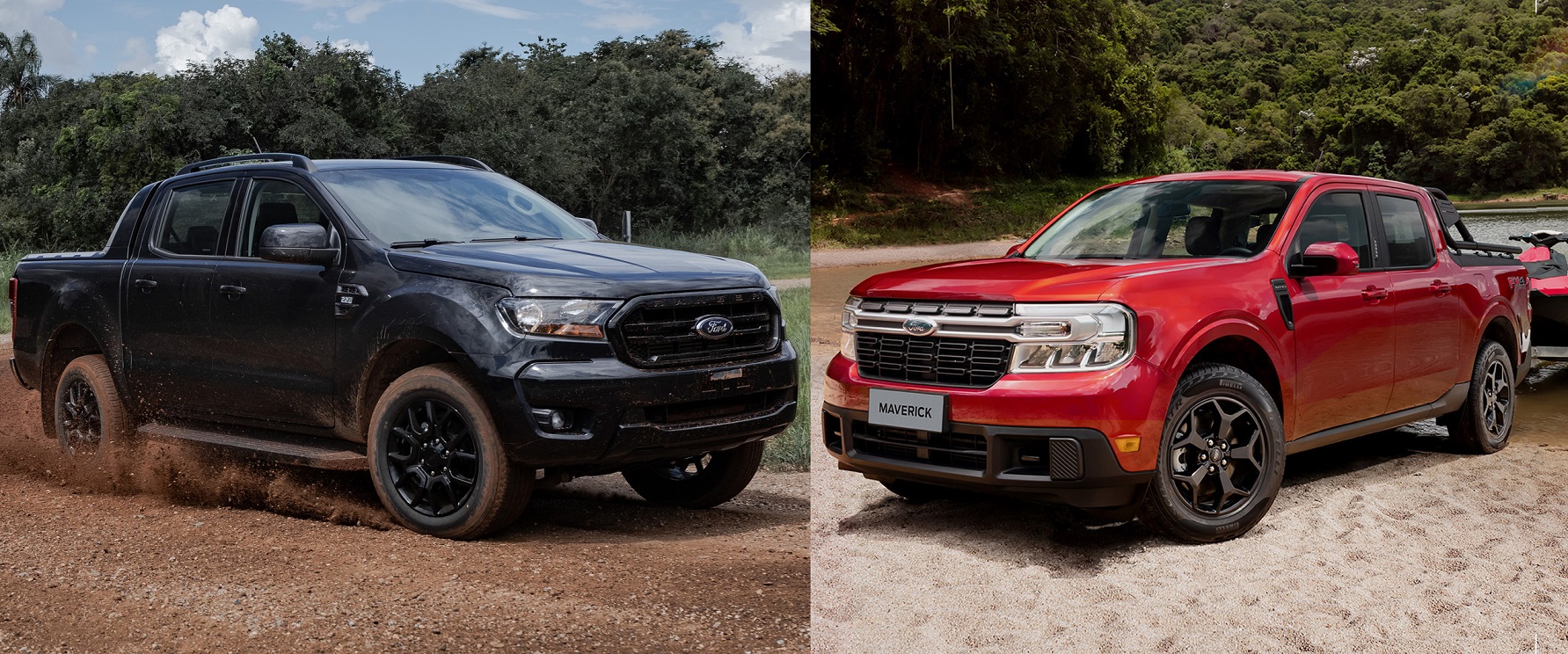 Duelo Ford Dianteira