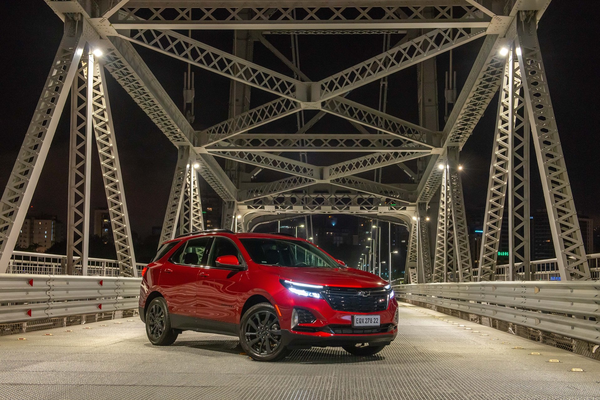 Novo Equinox Rs 2022 Vermelho Dianteira