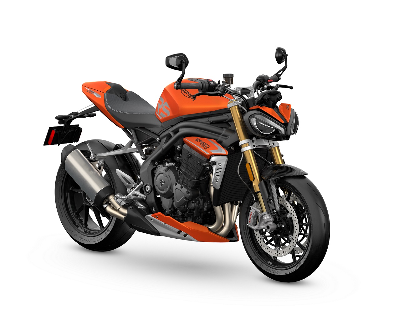 2023 Triumph Speed Triple Rs Matt Baja Orange