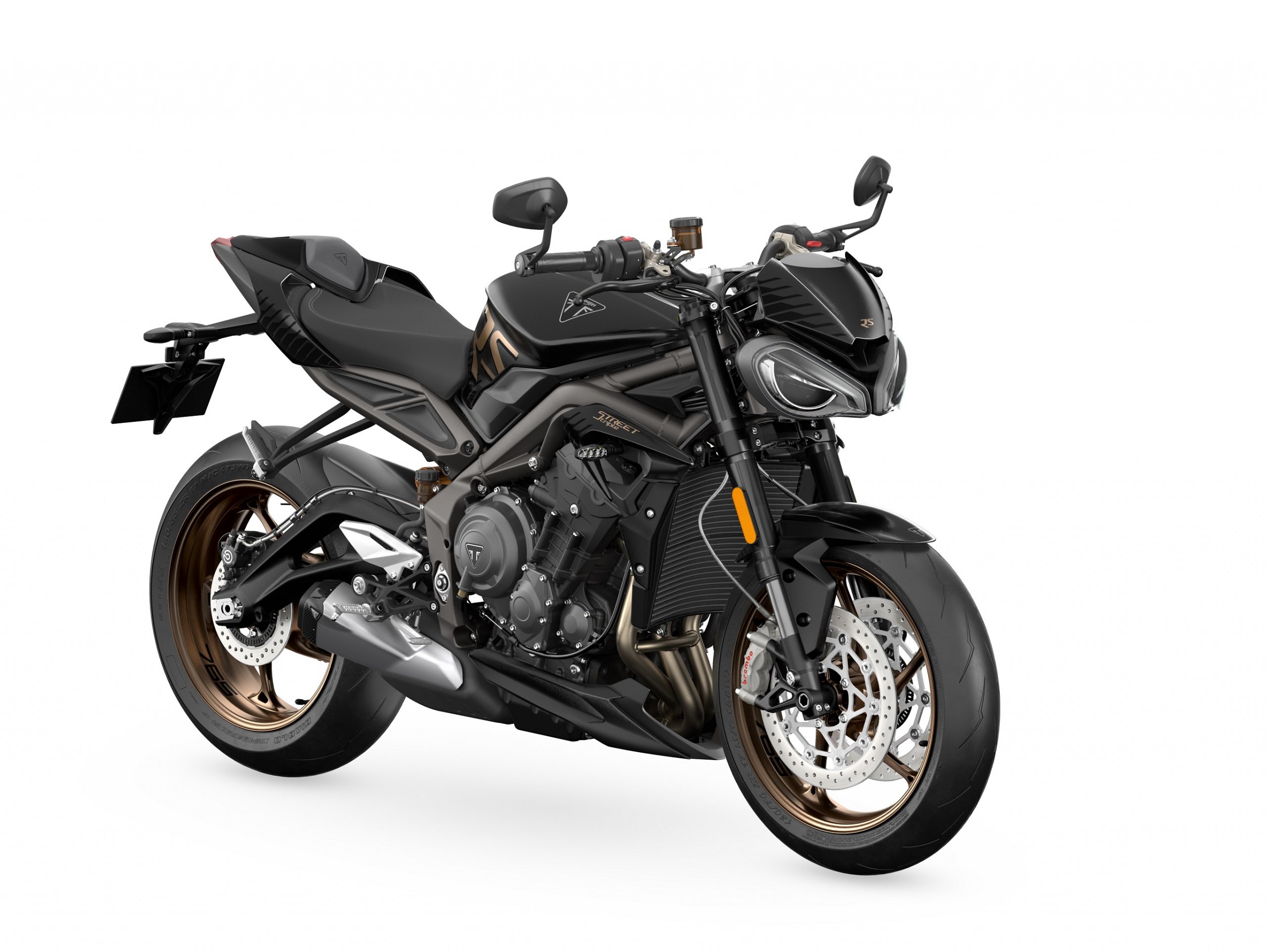 2023 Triumph Street Triple Rs Carbon Black