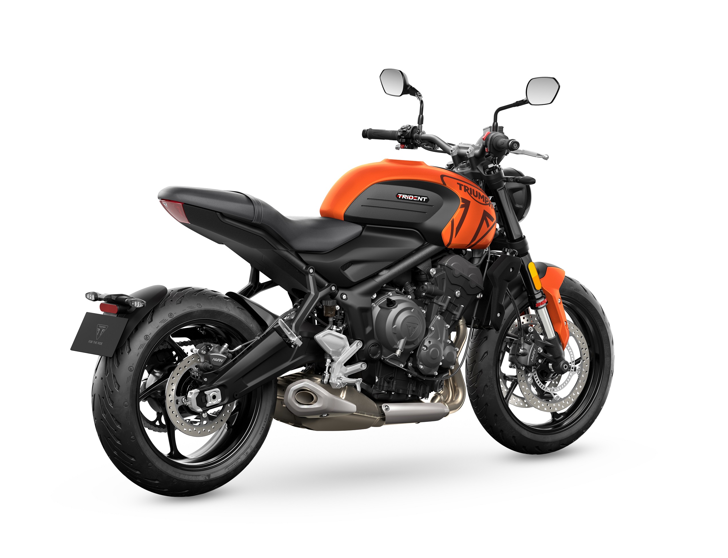 2023 Triumph Trident Matt Baja Orange