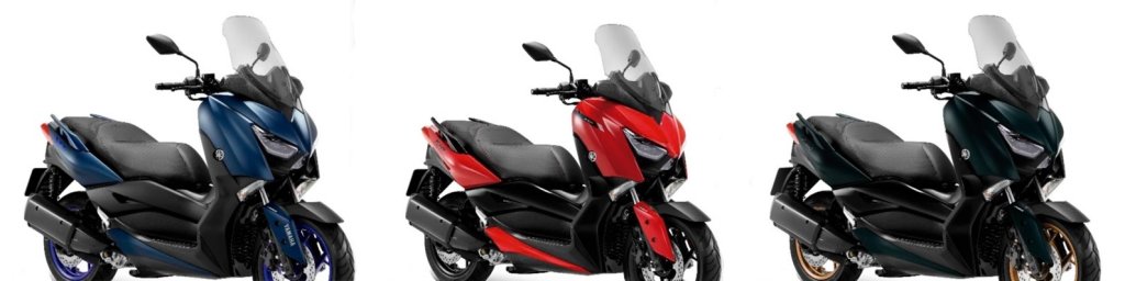 Yamaha Xmax 250 2023 Três Cores