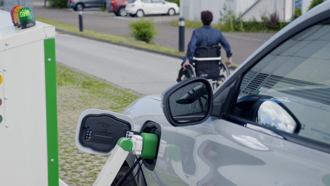 Ford Trials Robot Charging Station Designed To Give Disabled Dri