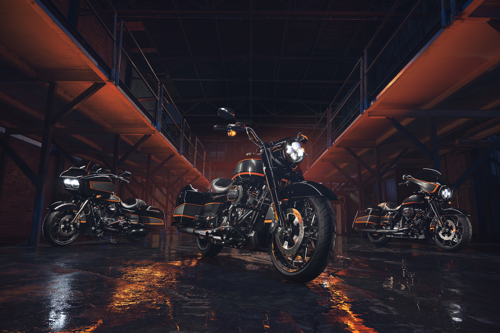Harley-Davidon lança nova pintura personalizada Apex