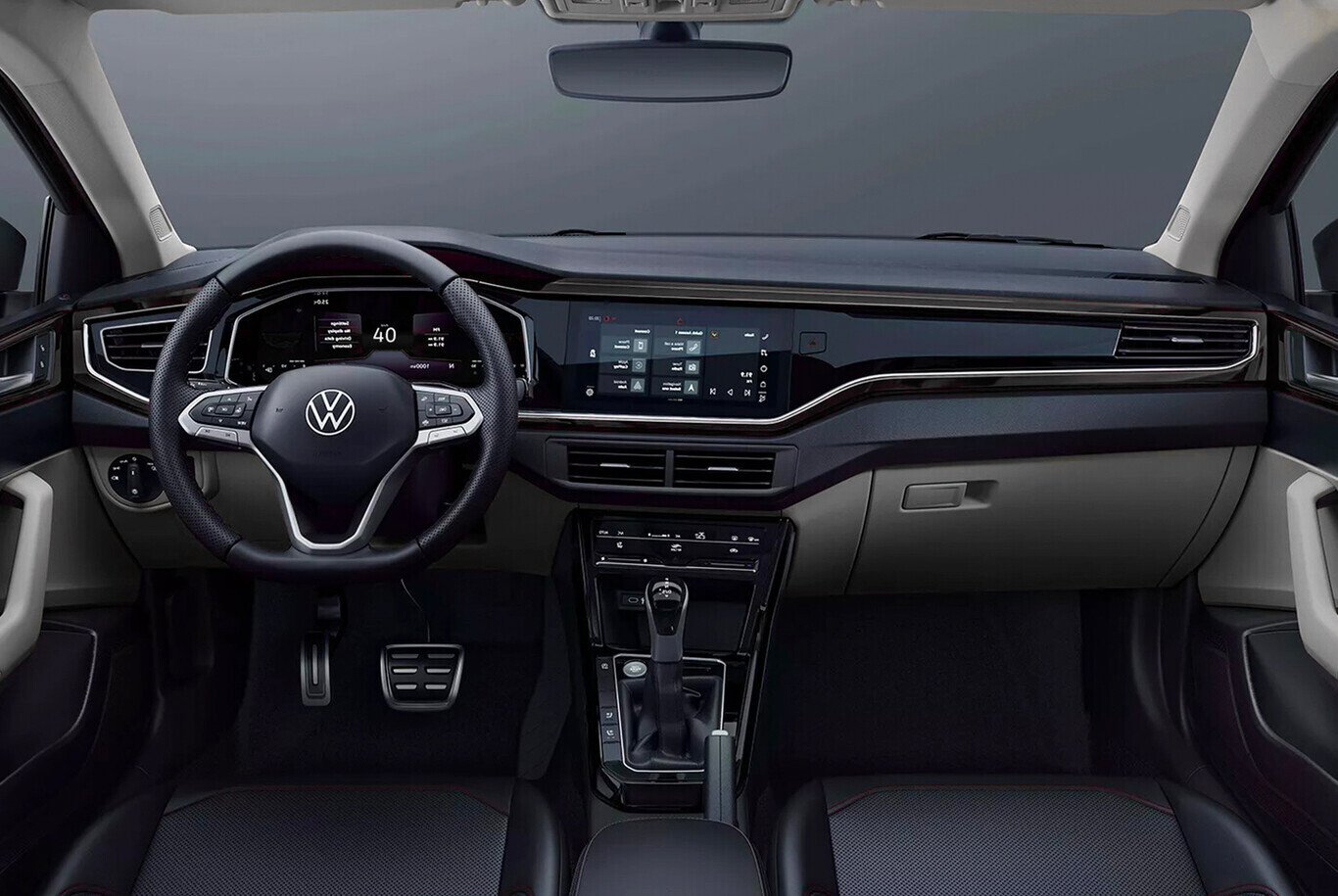 Novo Volkswagen Virtus 2022 Interior