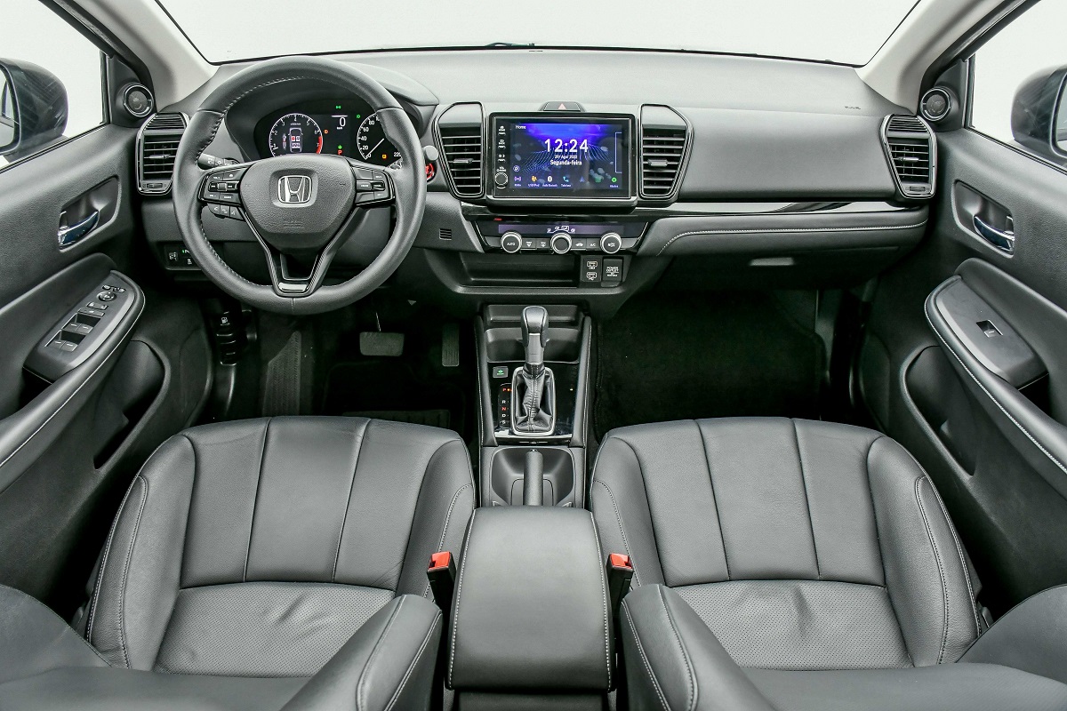 Interior do novo Honda City EXL 1.5 i-VTEC Flex CVT