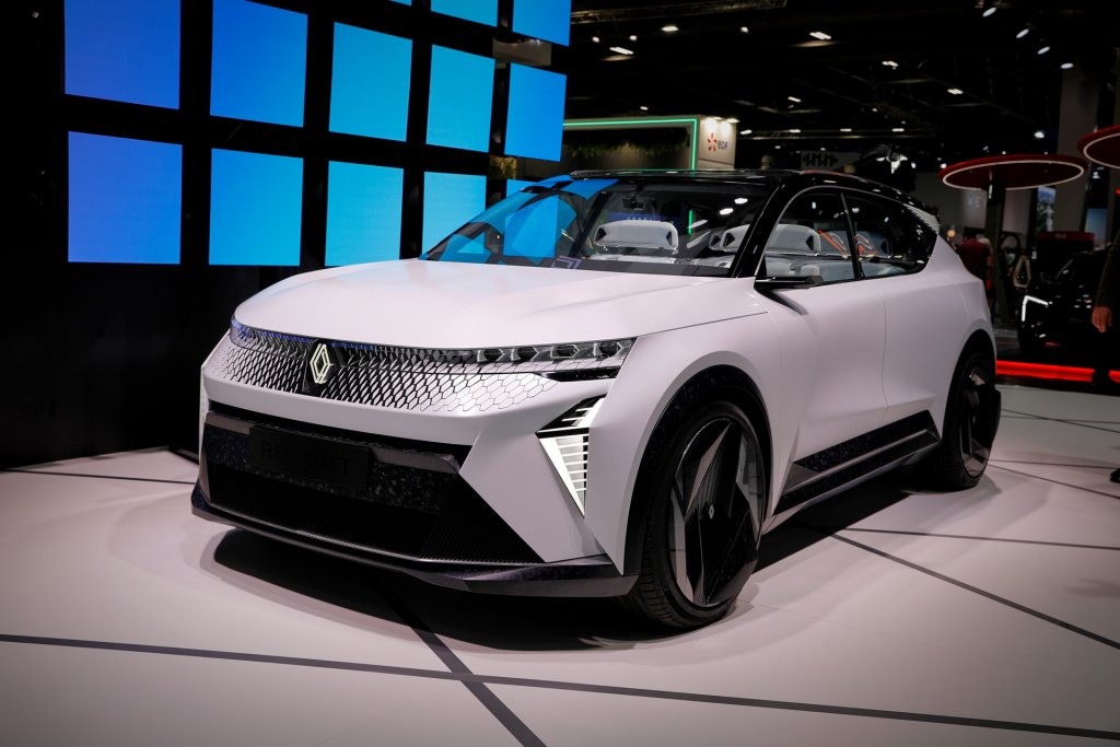 Conceito da Renault mostrado no Salão de Paris