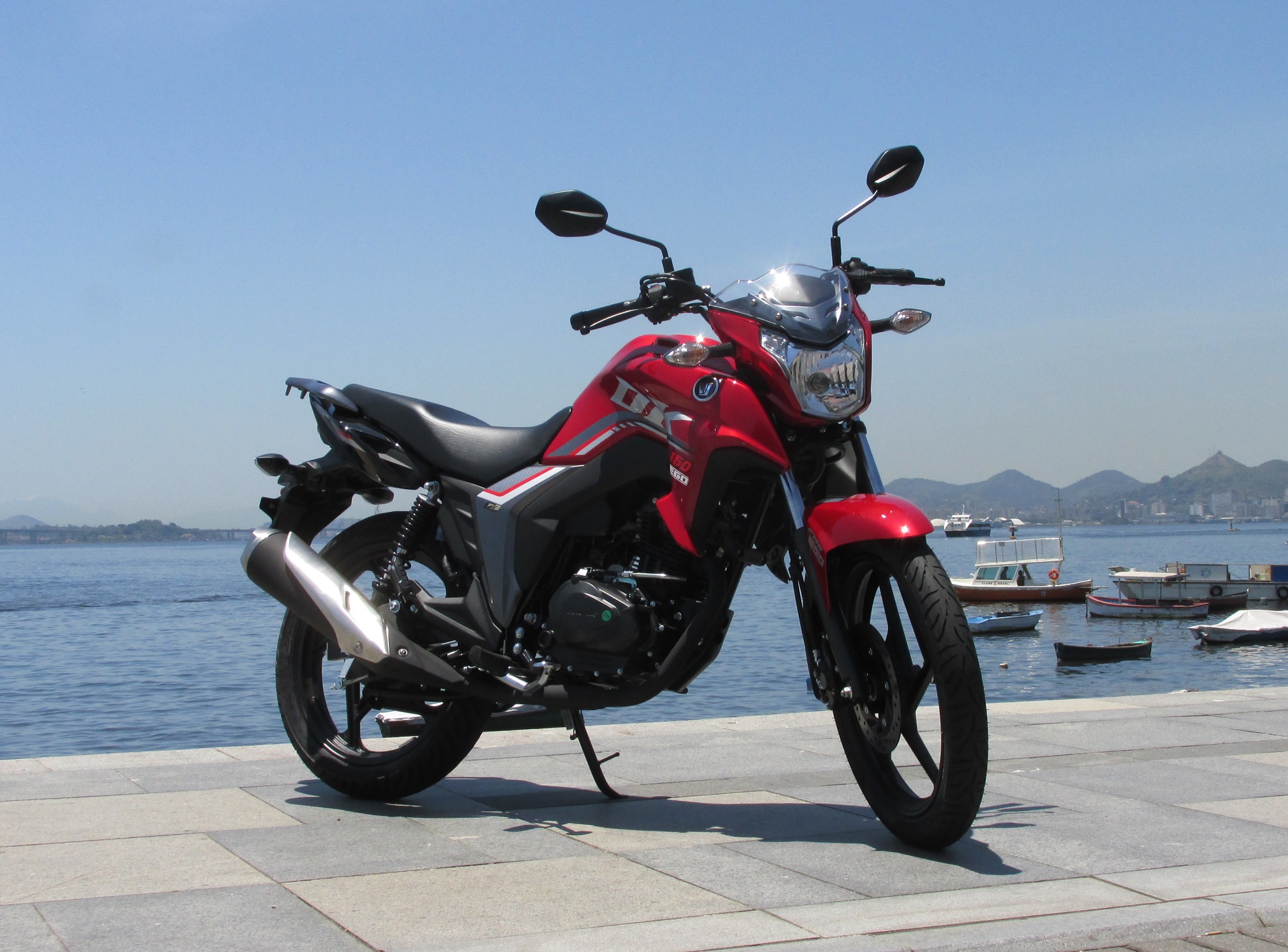 A Haojue DK 160 tem sido muito vendida para a turma que entrega para aplicativos: consumo beira os 40 km/l