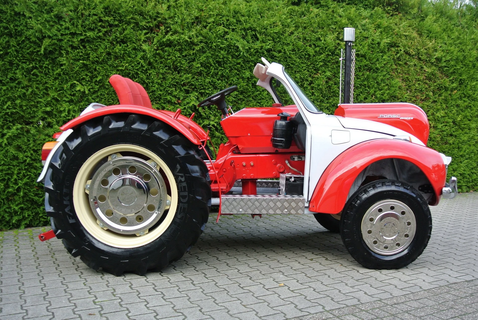 Porsche Trator Fusca 03
