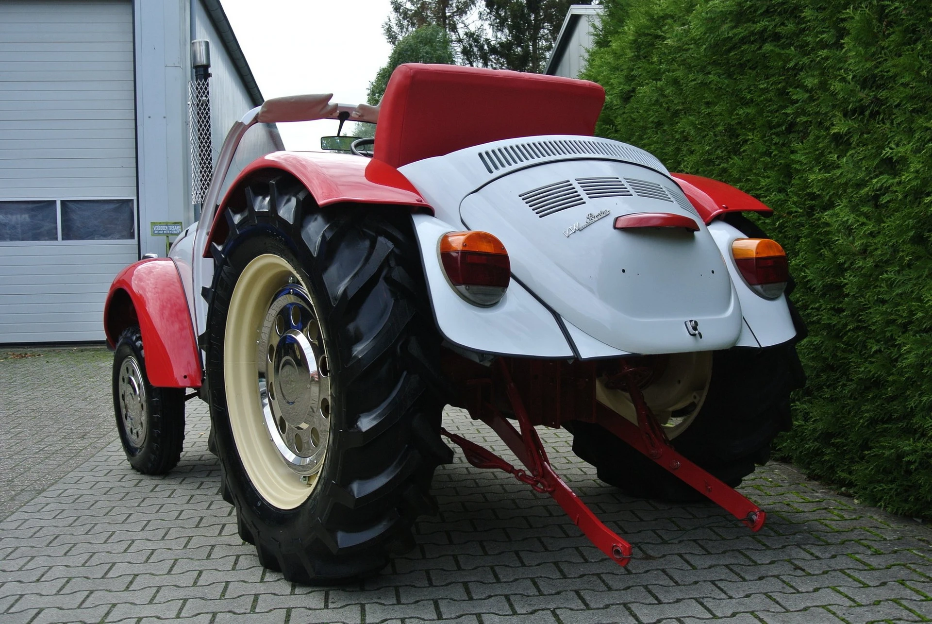 Porsche Trator Fusca 02