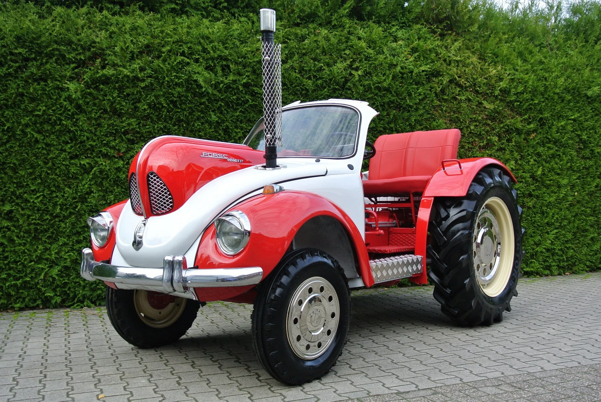 Porsche Trator Fusca 01