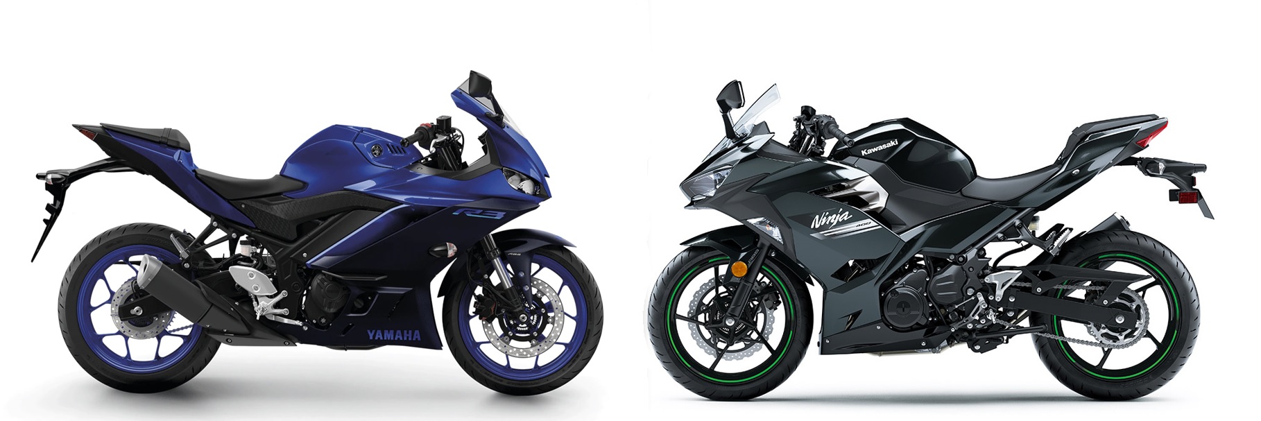 Yamaha R3 X Kawasaki Ninja 400