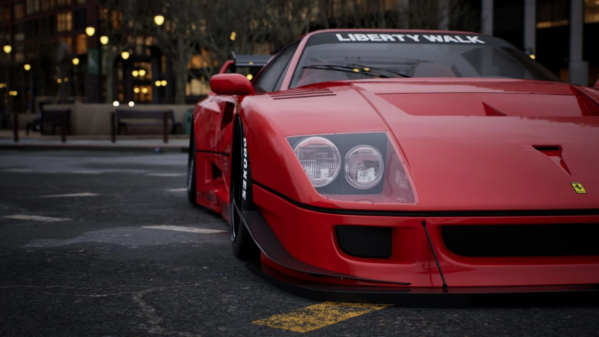 Liberty Walks Ferrari F40 Is In Spitting Distance From The 2023 Tokyo Auto Salon 5