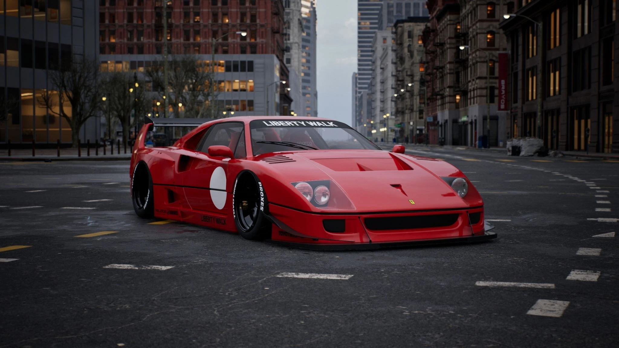 Liberty Walks Ferrari F40 Is In Spitting Distance From The 2023 Tokyo Auto Salon 207002 1(1)