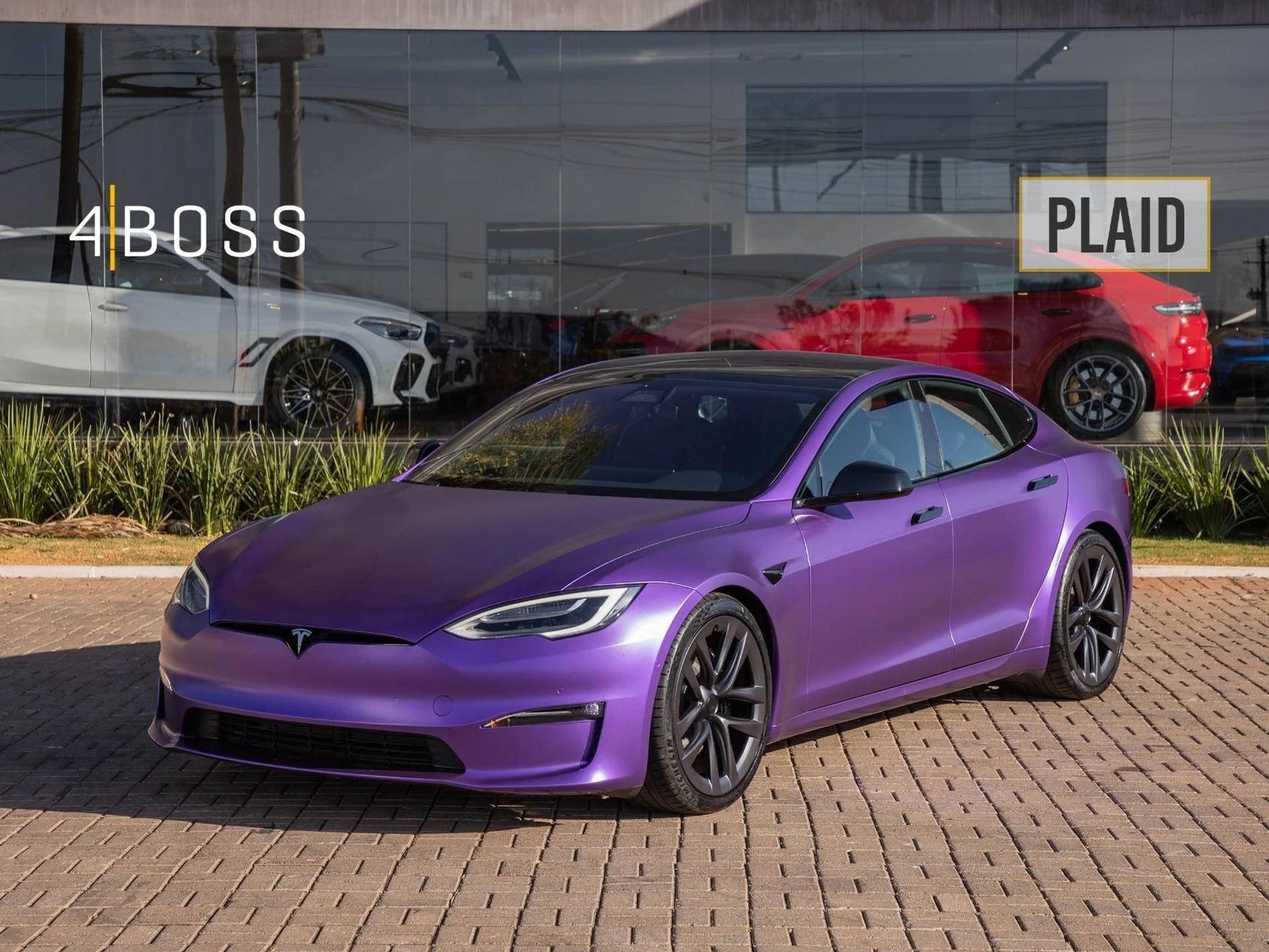Tesla S Plaid Abre