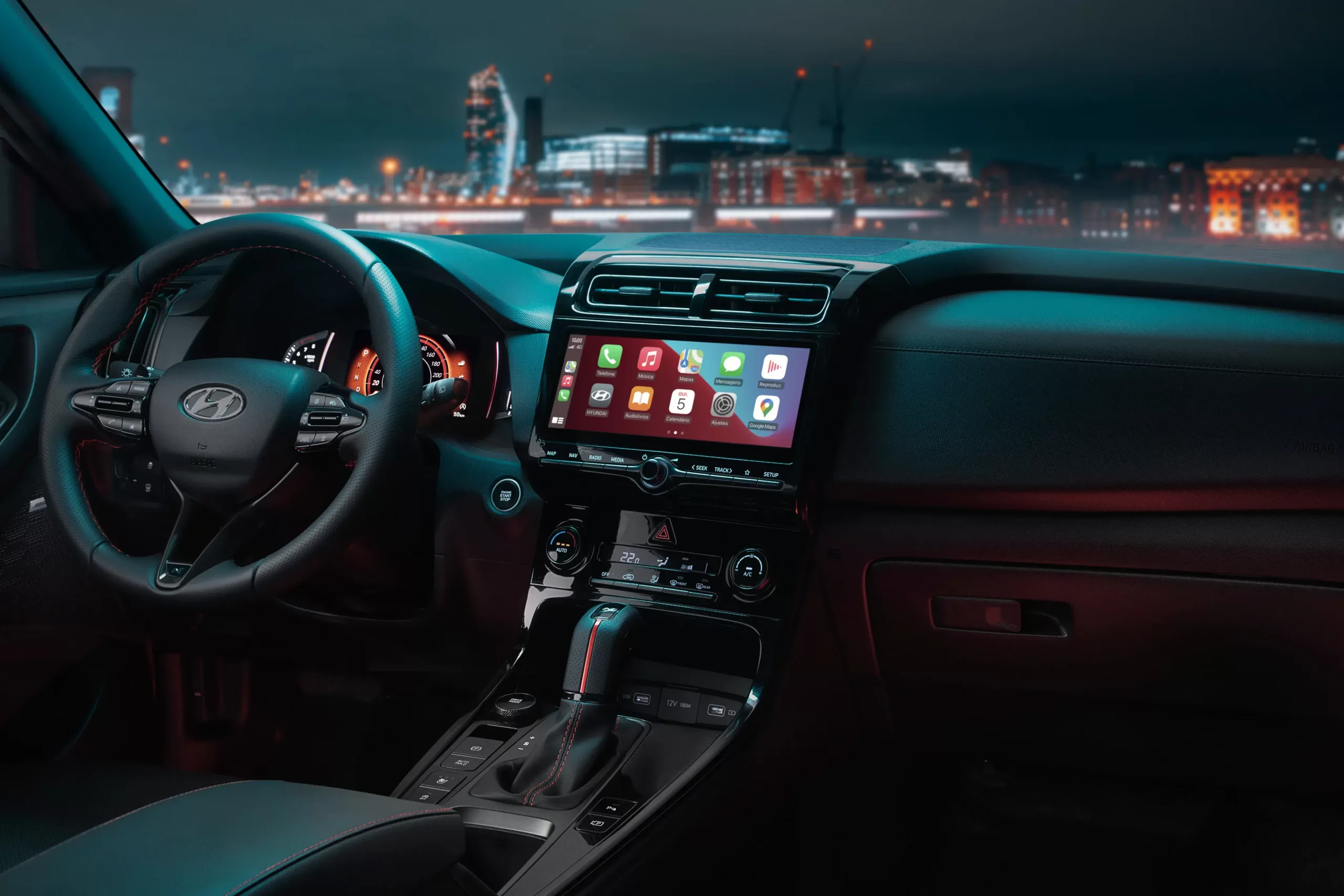 Hyundai Creta Night Edition Interna Painel Total 2