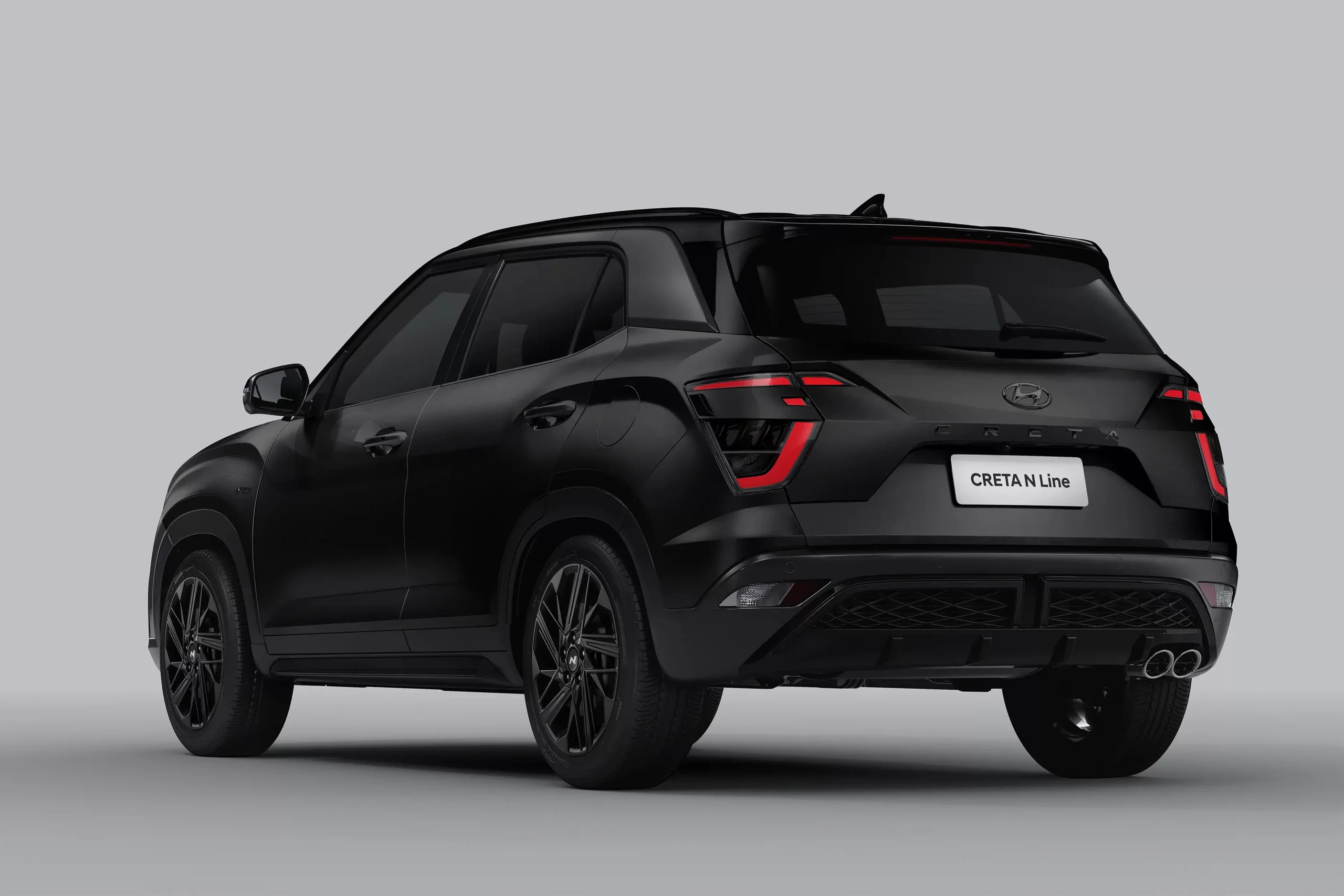 Hyundai Creta Night Edition 7 8 Traseira MÉdia Motorista