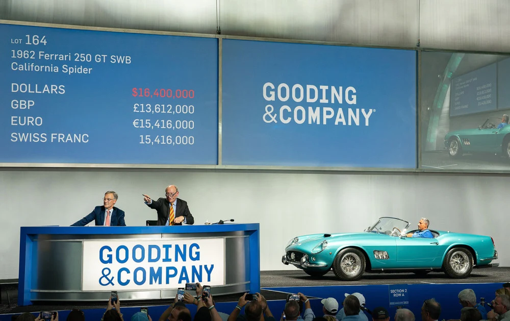 1961 Ferrari 250 Gt Swb Ca Spider F5