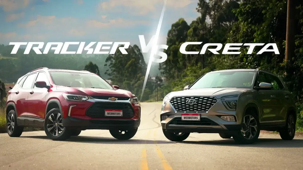 Tracker Creta Comparativo Video