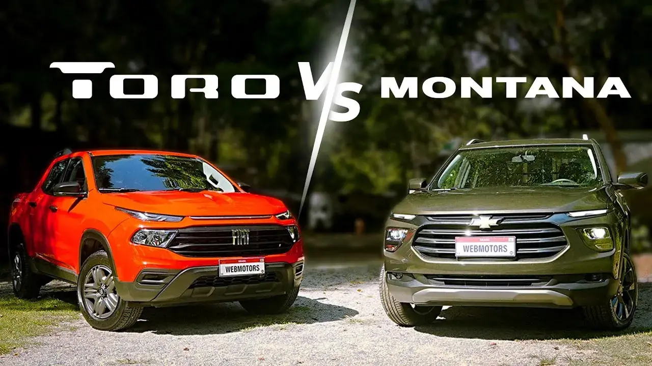 Comparativo Fiat Toro Chevrolet Montana Webmotors