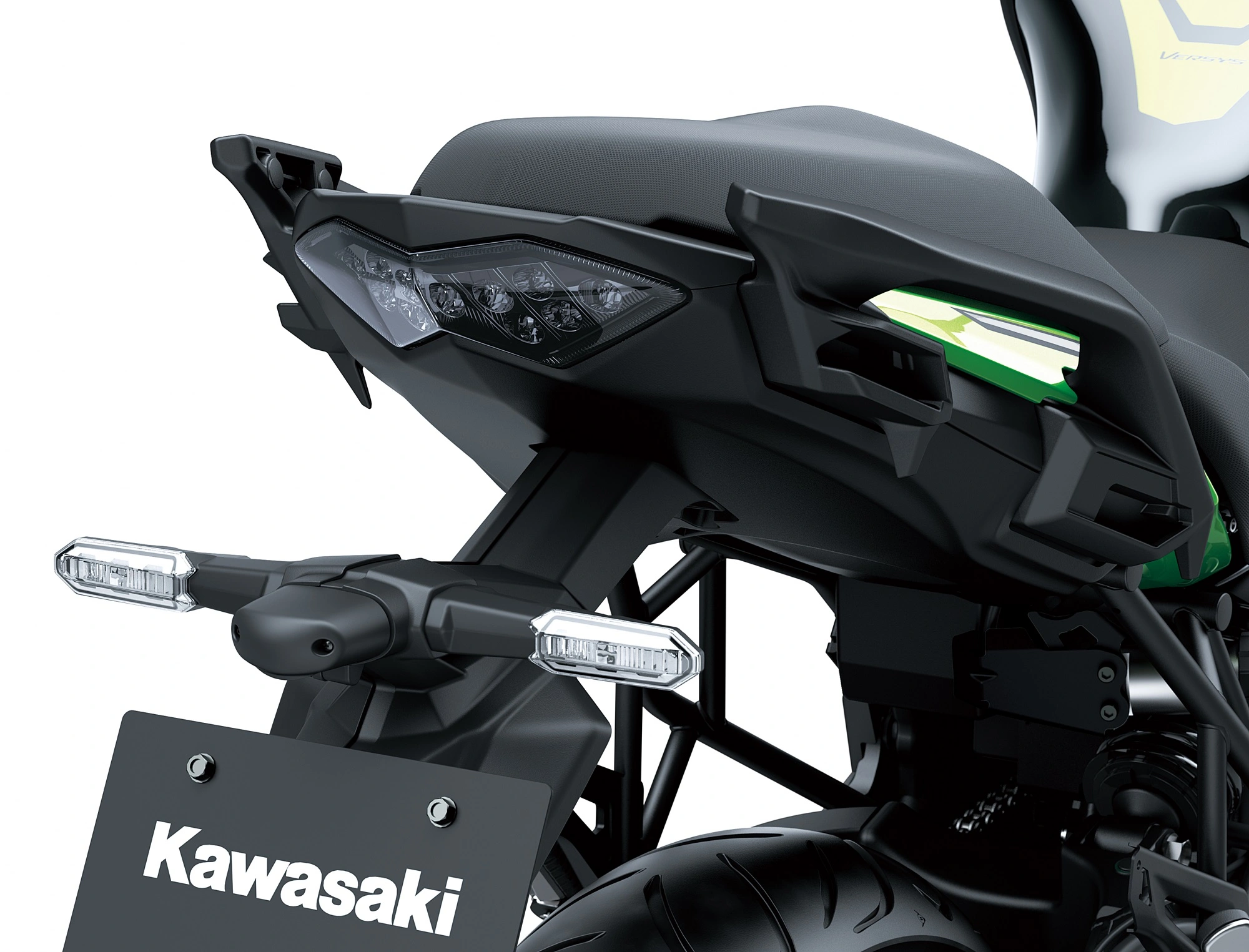 Detalhe Lanterna Traseira Versys