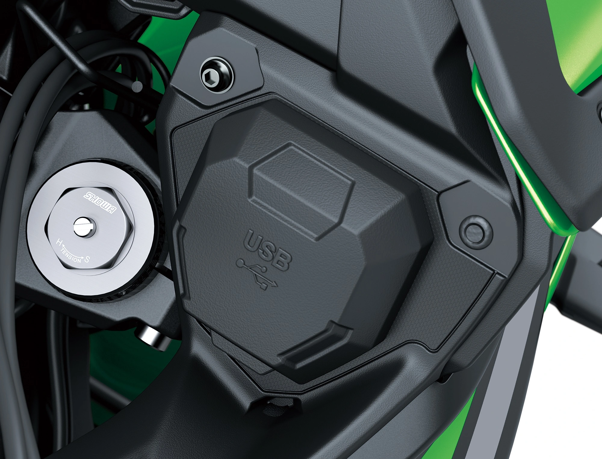 Detalhe Porta Usb Versys