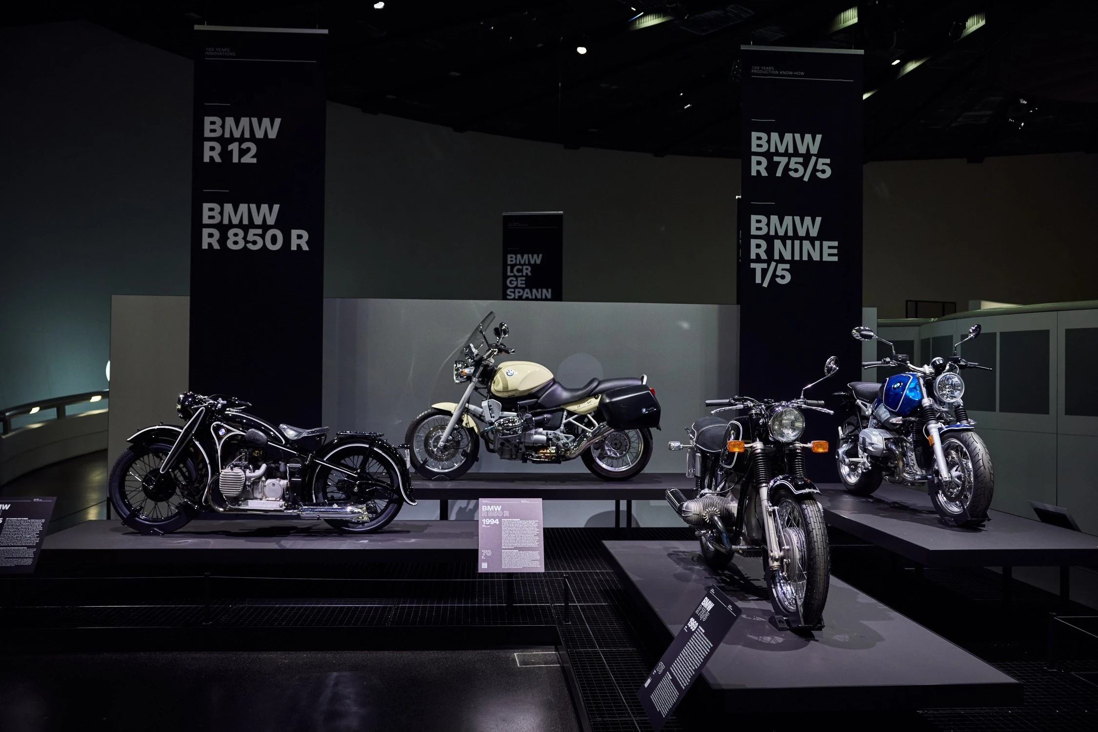 Exposição 100 anos BMW Motorrad