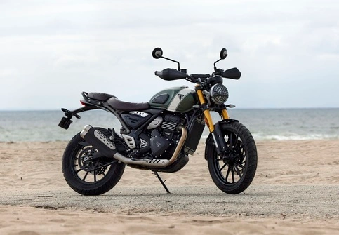 A Triumph Scrambler 400 X voltou a acelerar e ficou em quarto no segmento das custom/classic, em outubro