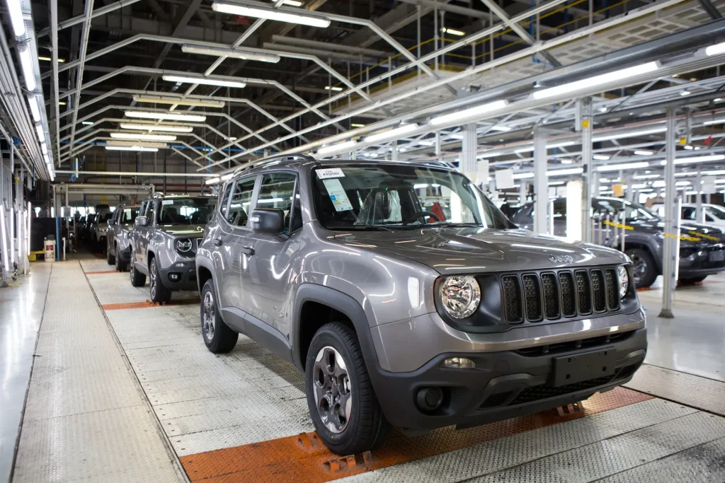 Jeep Goiana Linha De Montagem