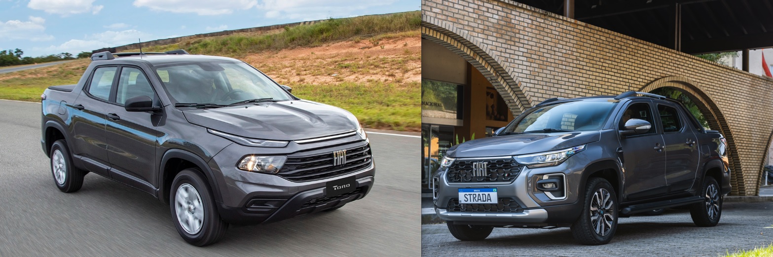 Fiat Strada Versus Fiat Toro