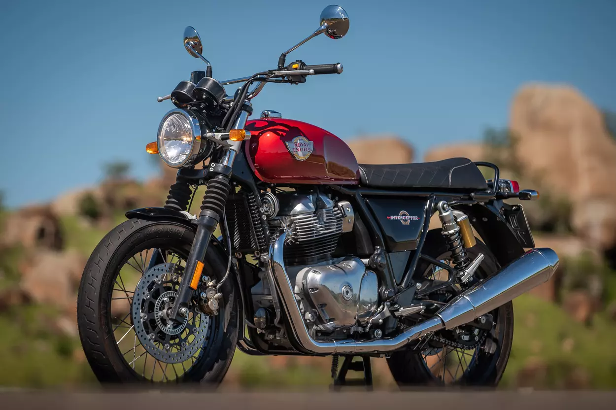 Royal Enfield Interceptor 650 Red