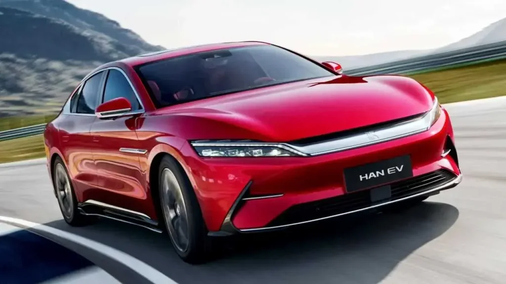 BYD Han é o carro mais caro da BYD vendido no Brasil