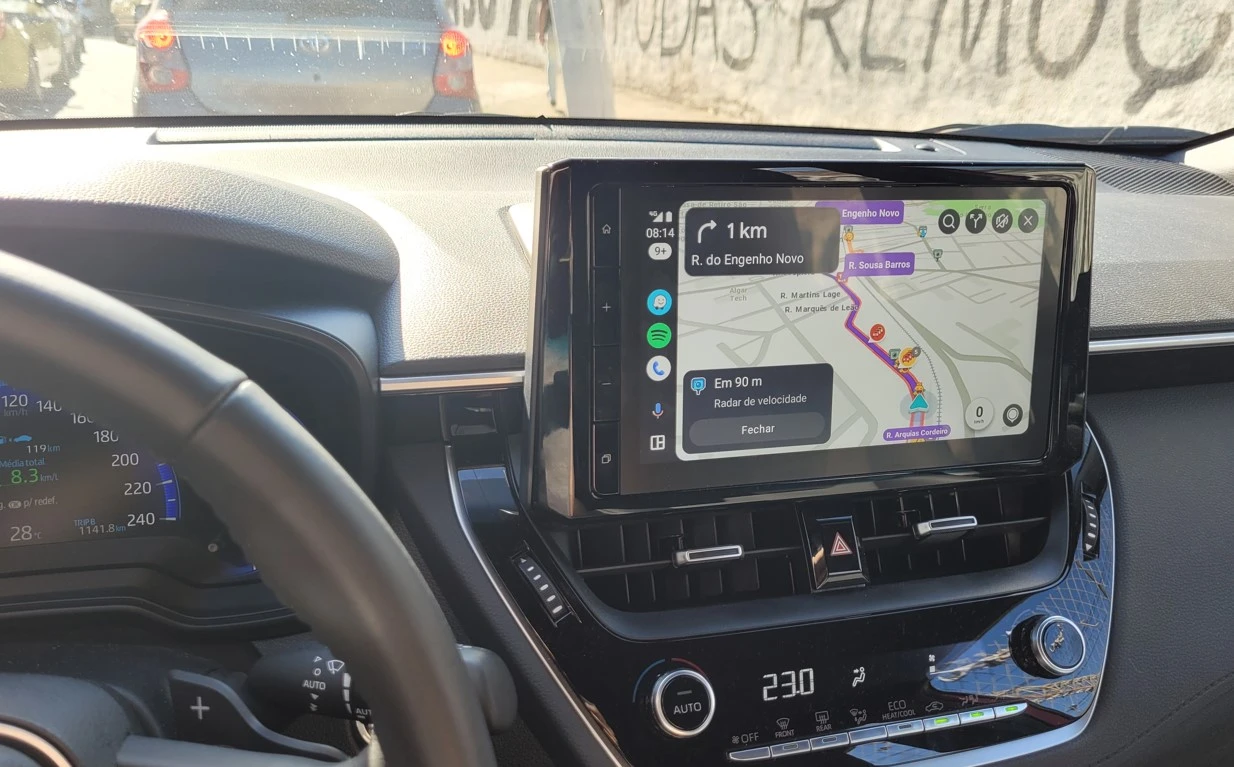 Android Auto Sem Fio Destaque Foto Lucas Cardoso