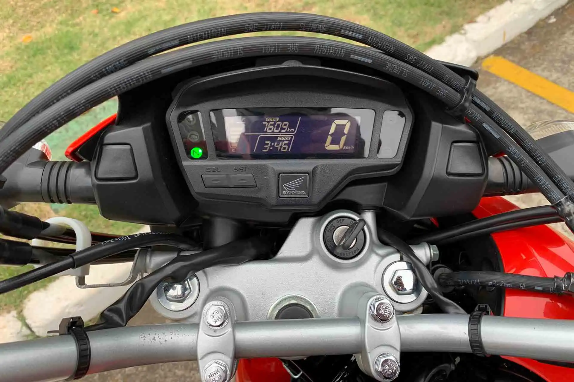 Honda Nxr 160 Bros Painel Marcelo Barros