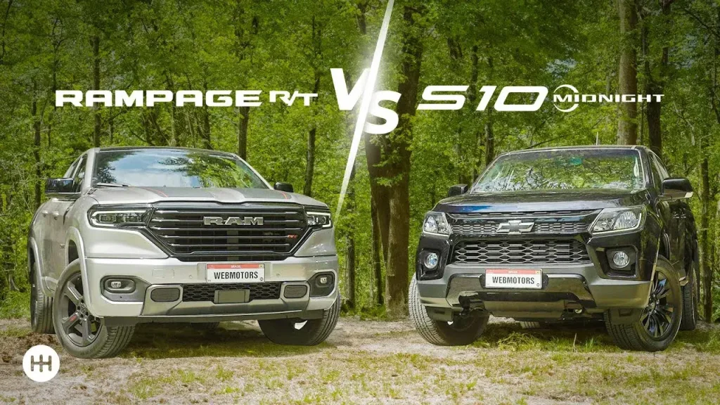 Ram Rampage X Chevrolet S10 Comparativo