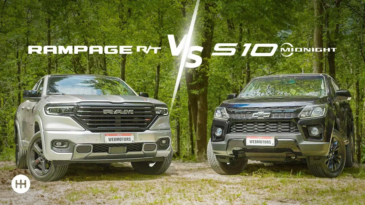 Ram Rampage X Chevrolet S10 Comparativo